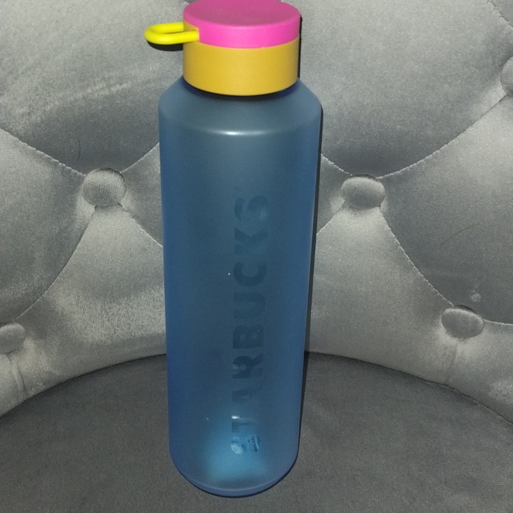 Blue Starbucks Water Bottle